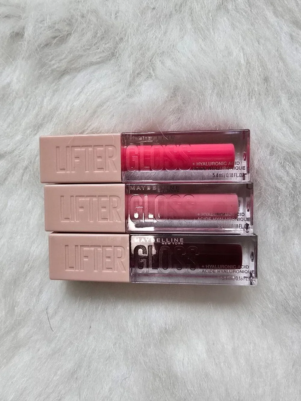 Maybelline Lifter Gloss Lipgloss Set of 3